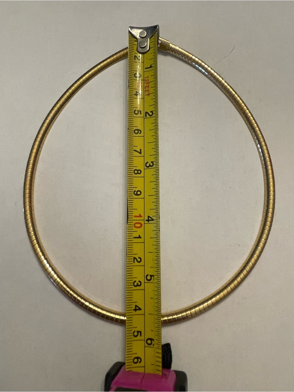 Vintage Signed Avon Gold Tone Choker Necklace π SALE - Picture 8 of 12